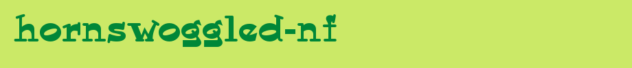 Hornswoggled-NF.ttf
(Art font online converter effect display)