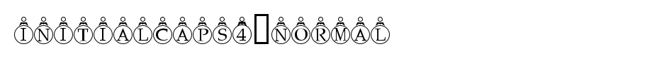 InitialCaps4-Normal.ttf
(Art font online converter effect display)
