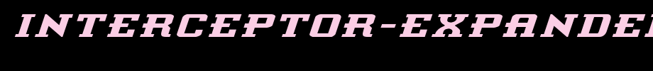 Interceptor-Expanded-Italic-copy-1-.ttf(字体效果展示)