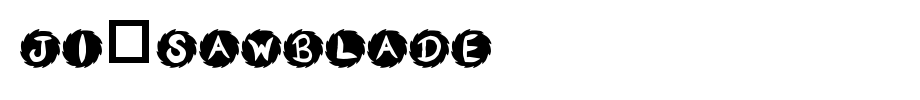 JI-Sawblade.ttf
(Art font online converter effect display)