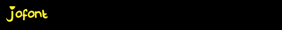 JOfont.ttf
(Art font online converter effect display)