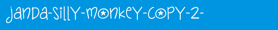 Janda-Silly-Monkey-copy-2-.ttf
(Art font online converter effect display)