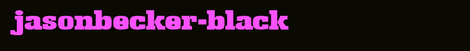 JasonBecker-Black.ttf