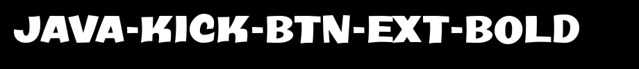 Java-Kick-BTN-Ext-Bold.ttf
(Art font online converter effect display)