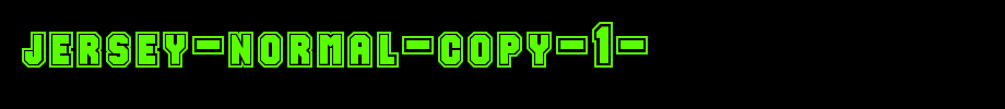 Jersey-Normal-copy-1-.ttf
(Art font online converter effect display)