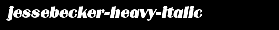 JesseBecker-Heavy-Italic.ttf