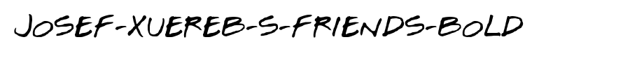 Josef-Xuereb-s-Friends-Bold.ttf
(Art font online converter effect display)