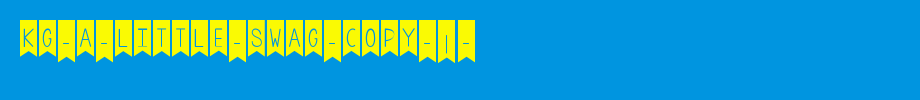 KG-A-Little-Swag-copy-1-.ttf
(Art font online converter effect display)