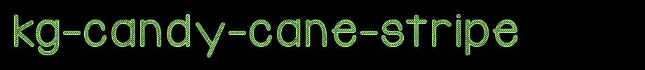 KG-Candy-Cane-Stripe.ttf
(Art font online converter effect display)