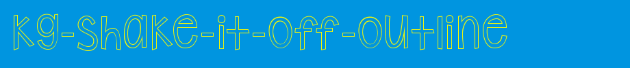 KG-Shake-it-Off-Outline.ttf
(Art font online converter effect display)