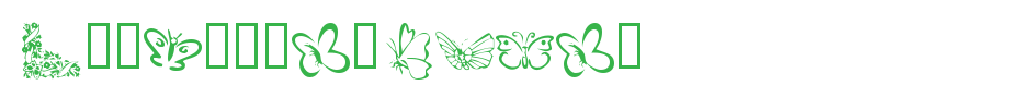 KR-Butterflies.ttf
(Art font online converter effect display)
