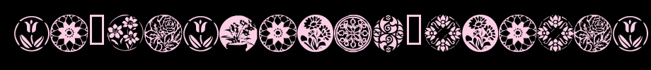 KR-Fleurish-Circle.ttf
(Art font online converter effect display)