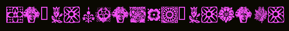 KR-Fleurish-Floral.ttf
(Art font online converter effect display)
