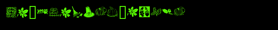 KR-Harvest-Dings.ttf
(Art font online converter effect display)