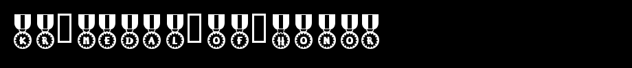 KR-Medal-Of-Honor.ttf