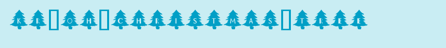 KR-Oh-Christmas-Tree.ttf
(Art font online converter effect display)