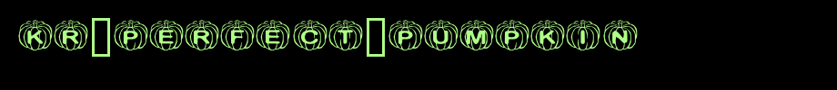 KR-Perfect-Pumpkin.ttf
(Art font online converter effect display)
