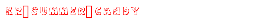 KR-Summer-Candy.ttf
(Art font online converter effect display)