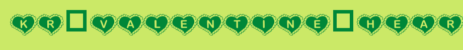 KR-Valentine-Heart.ttf
(Art font online converter effect display)