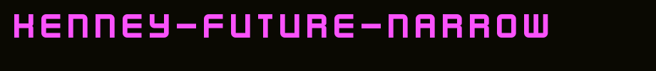 Kenney-Future-Narrow_ English font
(Art font online converter effect display)
