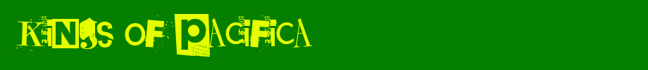 Kings-of-Pacifica.ttf
(Art font online converter effect display)