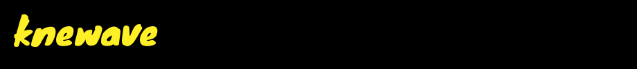 Knewave.ttf