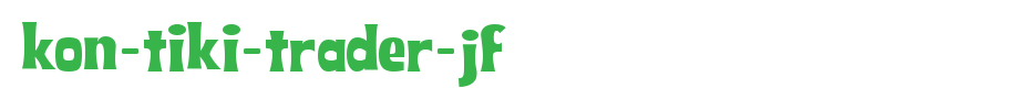 Kon-Tiki-Trader-JF.ttf
(Art font online converter effect display)