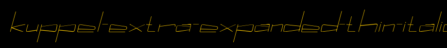 Kuppel-Extra-expanded-Thin-Italic.ttf