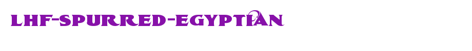 LHF-Spurred-Egyptian.ttf
(Art font online converter effect display)