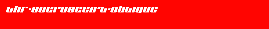 LHF-Sucrosegirl-Oblique.ttf
(Art font online converter effect display)