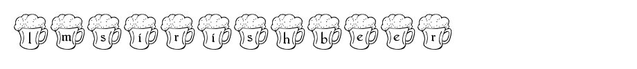 LMS-Irish-Beer.ttf(字体效果展示)