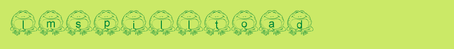 LMS-Pill-Toad.ttf
(Art font online converter effect display)