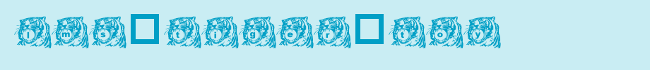 LMS-Tiger-Toy.ttf
(Art font online converter effect display)