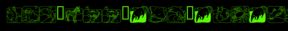 LMS-Zoo-and-Aquarium-Life-Ding-Bat.ttf
(Art font online converter effect display)