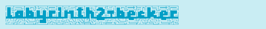 Labyrinth2-Becker.ttf
(Art font online converter effect display)