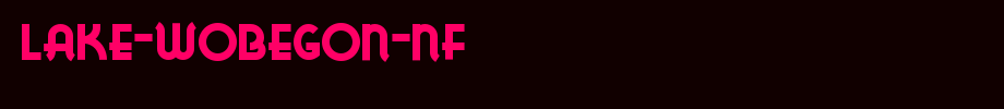 Lake-Wobegon-NF.ttf
(Art font online converter effect display)