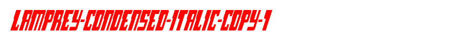 Lamprey-Condensed-Italic-copy-1.ttf(字体效果展示)