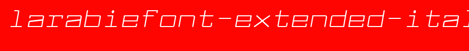 Larabiefont-Extended-Italic.ttf