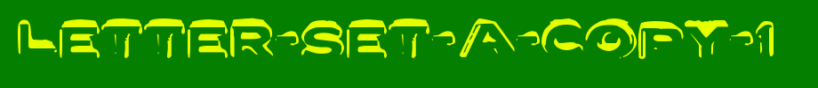 Letter-Set-A-copy-1.ttf(字体效果展示)