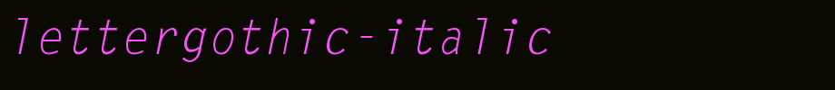 LetterGothic-Italic.ttf
