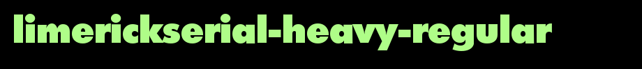 LimerickSerial-Heavy-Regular.ttf
(Art font online converter effect display)