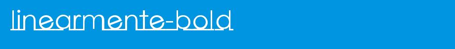 Linearmente-Bold.ttf
(Art font online converter effect display)