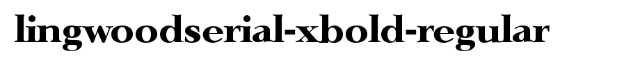 LingwoodSerial-Xbold-Regular.ttf
(Art font online converter effect display)