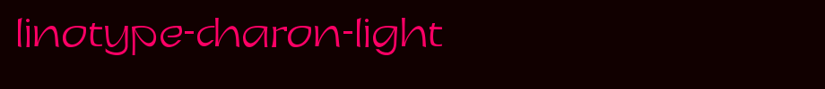 Linotype-Charon-Light.ttf
(Art font online converter effect display)