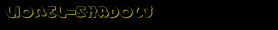 Lionel-Shadow.ttf
(Art font online converter effect display)