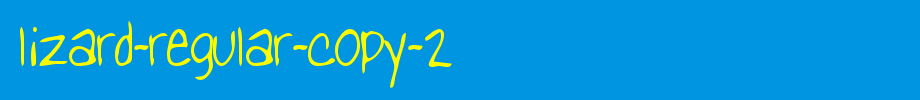 Lizard-Regular-copy-2.ttf
(Art font online converter effect display)