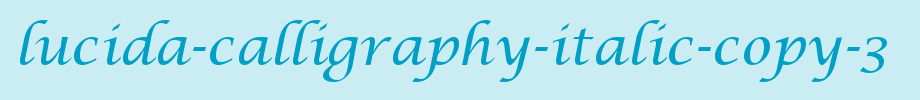 Lucida-Calligraphy-Italic-copy-3.ttf
(Art font online converter effect display)