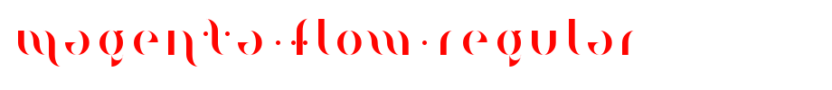 Magenta-Flow-Regular.ttf
(Art font online converter effect display)