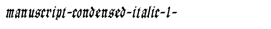 Manuscript-Condensed-Italic-1-.ttf