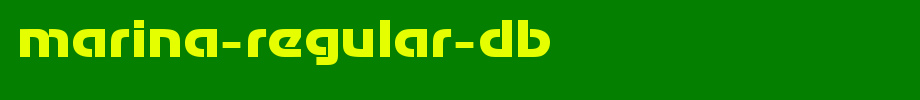 Marina-Regular-DB.ttf
(Art font online converter effect display)